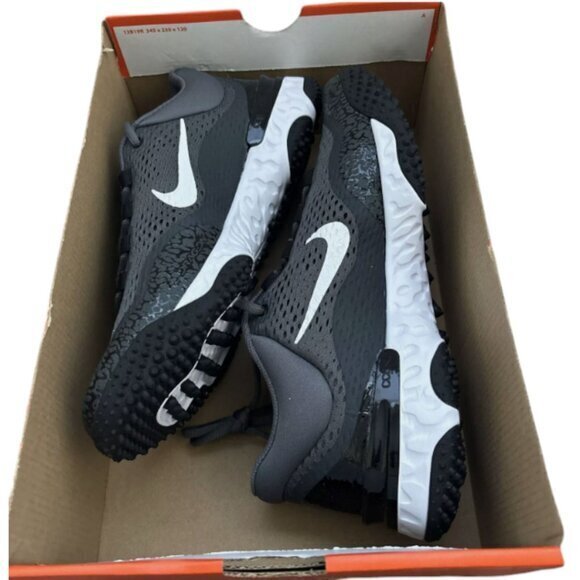 Nike Alpha Huarache 4 Elite Turf Baseball Shoes Men's 6.5 NWT DJ6523-011 - Picture 3 of 11